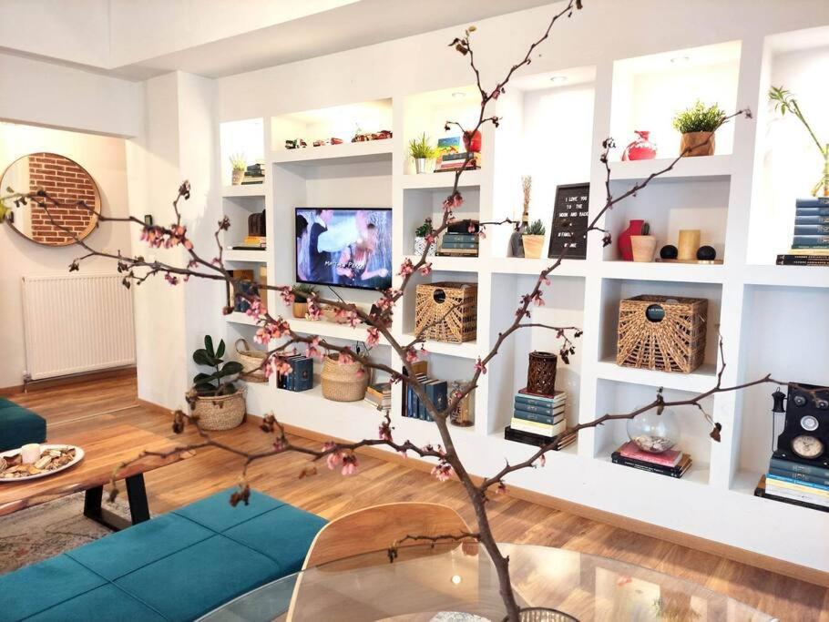 Voukamvilia Boutique Apartment Ágios Matthaíos Exteriör bild