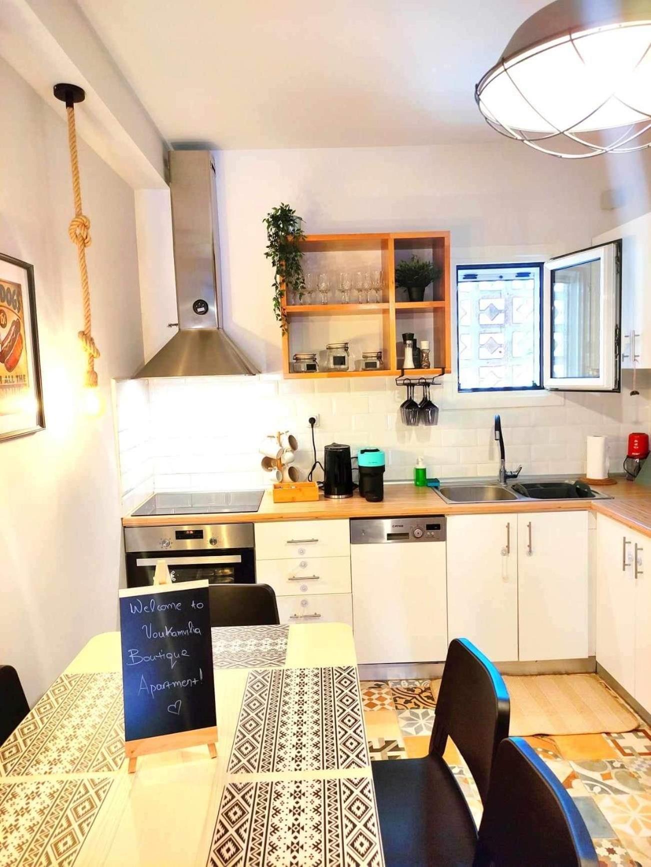Voukamvilia Boutique Apartment Ágios Matthaíos Exteriör bild